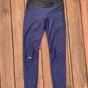 Cropped under armour blue leggings / yoga pants women